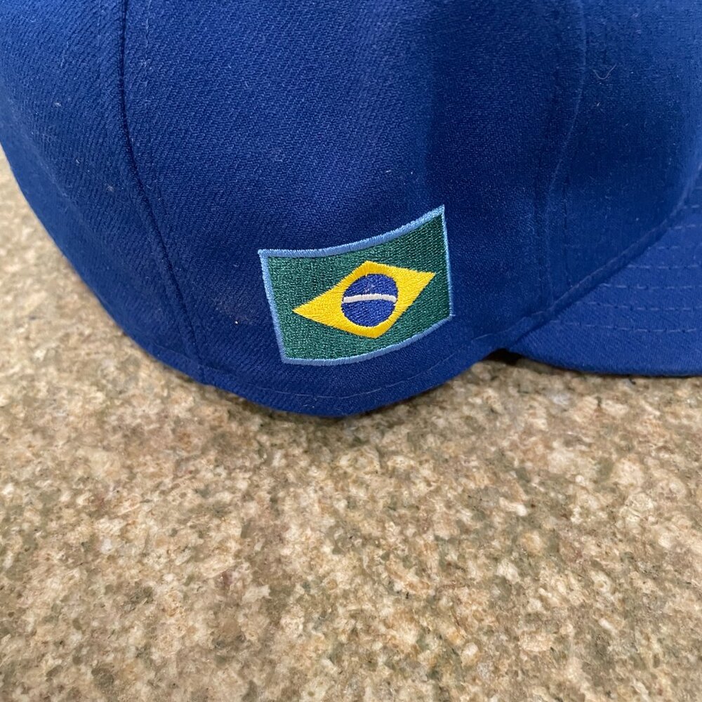Team Brazil World Baseball Classic Cap - size 8 NWOT New Era brand - Picture 3 of 4